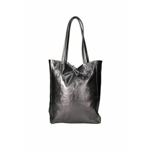 Geanta tote din piele cu model uni 168059 imagine