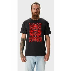 Tricou de bumbac cu imprimeu Samurai imagine