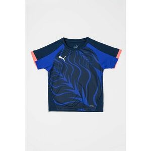 Tricou cu imprimeu si decolteu rotund - pentru fotbal imagine