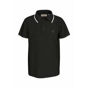 Tricou polo cu detaliu logo brodat imagine