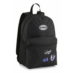 Rucsac unisex cu buzunar exterior si imprimeu grafic imagine