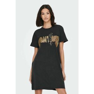 Rochie-tricou cu imprimeu Elina imagine