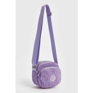 Geanta crossbody din material teddy imagine