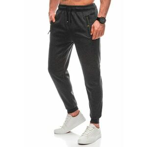 Pantaloni uni de trening cu buzunare laterale imagine