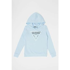 GUESS - Hanorac de bumbac cu imprimeu logo imagine