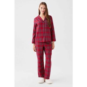 Pijama cu model tartan imagine