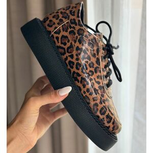 Pantofi Casual Fahana Print 2 imagine