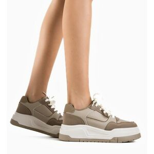 Sneakers dama Waldo Khaki imagine