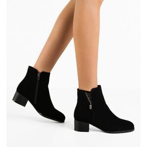 Botine dama Arntz Negre imagine