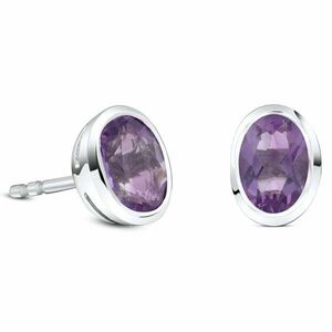 Cercei din argint Silver Desiree Amethyst imagine