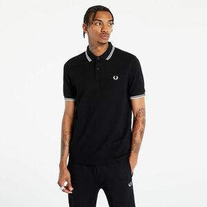 Tricou Fred Perry Twin Tipped Fred Perry Shirt Black imagine