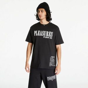 Tricou Puma x PLEASURES Typo Short Sleeve Tee Black imagine