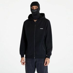 Hanorac RIPNDIP Fuckin Fuck Balaclava Full-Zip Hoodie Black imagine