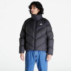 Jacheta Nike Sportswear Windpuffer Therma-FIT Loose Puffer Jacket Black/ White imagine