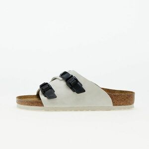 Sneakers Birkenstock Zürich Tech Suede Leather Antique White imagine