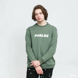 Hanorac Parlez Ebb Pullover Olive imagine