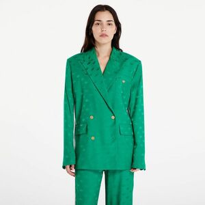 Jacheta adidas Premium Woven Jaquard Blazer Green imagine