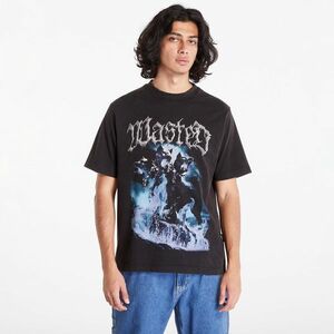 Tricou Wasted Paris T-Shirt Knight Core Faded Black imagine