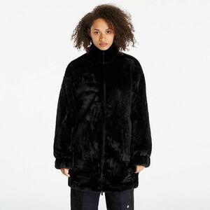 Jacheta adidas Faux Fur Jacket Black imagine