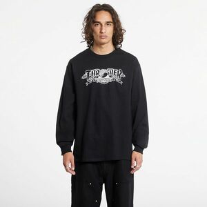 Tricou Thrasher Mag Banner Long Sleeve Tee Black imagine