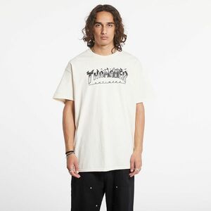 Tricou Thrasher T-Shirt Pigeon Mag Natural imagine