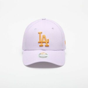 New Era MLB Los Angeles Dodgers Womens League Essential 9FORTY Adjustable Cap Pastel Lilac/ Orange Glaze imagine