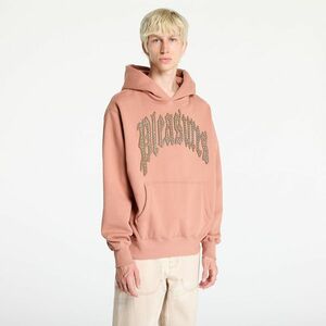 Hanorac PLEASURES Twitch Studded Hoodie Clay imagine