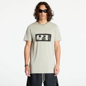 Tricou Rick Owens DRKSHDW Knit Level T-Shirt Pearl/ Black imagine