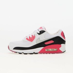 Sneakers Nike W Air Max 90 White/ Light Silver-Aster Pink-Black imagine