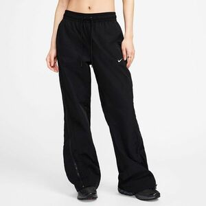 Pantaloni Nike Sportswear Collection Women's Mid-Rise Repel Zip Pants Black/ White imagine