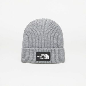 The North Face Tnf Logo Box Cuffed Beanie Tnf Medium Grey Heather imagine