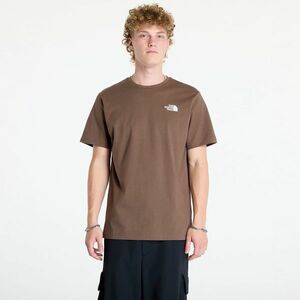 Tricou The North Face M S/S Box Nse Tee Smokey Brown/Tnf Black imagine