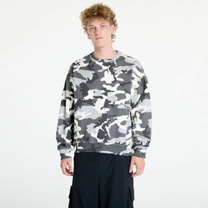 Hanorac Nike M NRG Soloswoosh Crew Camo Grey Camo imagine