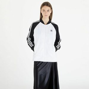 Hanorac adidas Sst TracK Top Sweatshirt White/ Black imagine