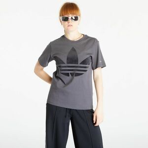 Tricou adidas Large Trefoil Tee Grey Six imagine