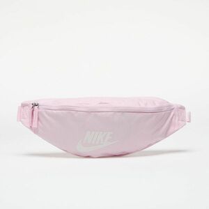 Geantă de talie Nike Heritage Waistpack Pink Foam / Pink Foam / Summit White imagine