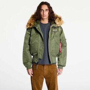 Jacheta Alpha Industries 45P Hooded Sage-Green imagine