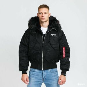 Jacheta Alpha Industries 45P Hooded Custom Black imagine