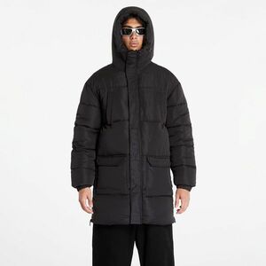 Jacheta Sixth June Long Puffer Jacket With Hood Black imagine