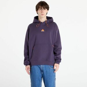 Hanorac Nike ACG Therma-FIT Fleece Pullover Hoodie Dark Raisin/ Summit White imagine