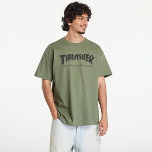 Tricou Thrasher Skate Mag T-Shirt Army Green imagine