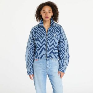 Jacheta adidas x Farm Rio Denim Jacket Medium Blue Denim imagine