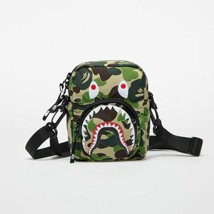 Geantă A BATHING APE Abc Camo Shark Mini Bag M Green imagine