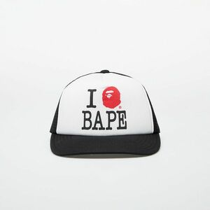 A BATHING APE I Love Bape Mesh Cap M Black imagine