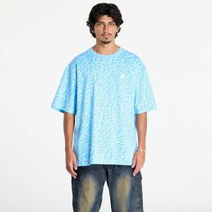 Tricou A BATHING APE Abc Sea Surface Camo Relaxed Fit Tee Blue imagine