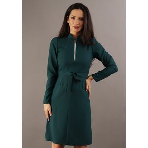 Rochie evazata Verde 36 imagine