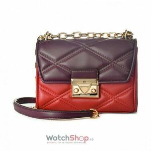 Geanta Michael Kors Serena 35F2GNRC1T-CHILI-MULTI, 19 x 14 x 7, Multicolor imagine