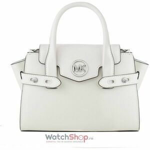 Geanta Michael Kors Carmen 35S2SNMS5L-OPTIC-WHITE, 22 x 16 x 10, Alb imagine