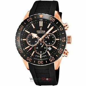 Ceas Festina CERAMIC F20516/2 Cronograf imagine