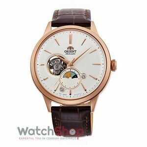 Ceas Orient SUN AND MOON RA-AS0102S Open Heart Automatic imagine